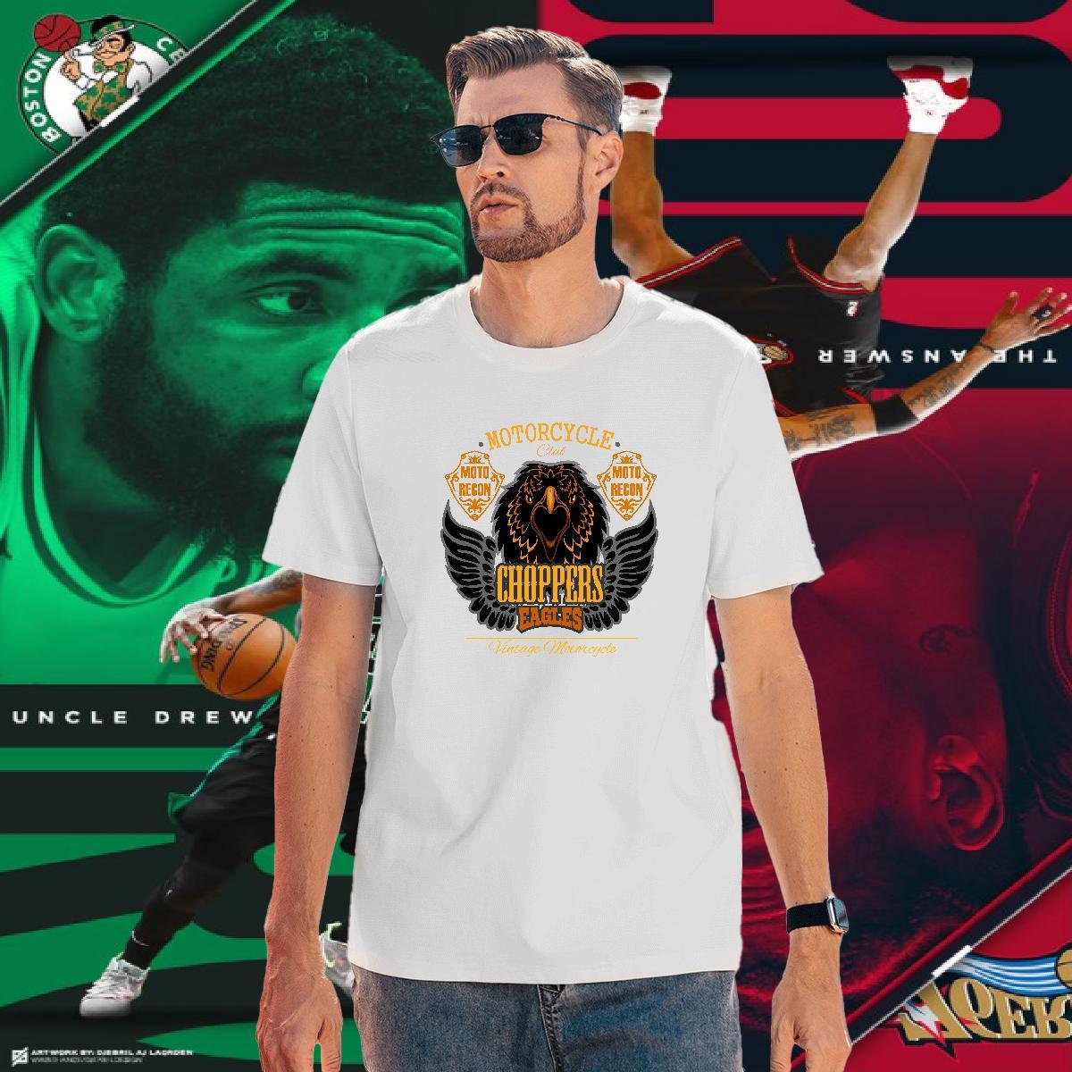 Soft T-Shirts for Men eagle Crew Neck Street Wear Customized Print 230g Cotton Men Tees Fashion Designer Tee Shirt