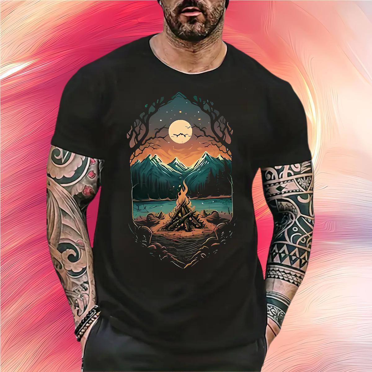 Cool sun 230g Pure Cotton Couples T Shirts Hip Hop Street Crew Neck T Shirts Men Stylist Oversized 3XL 4XL Top Tees
