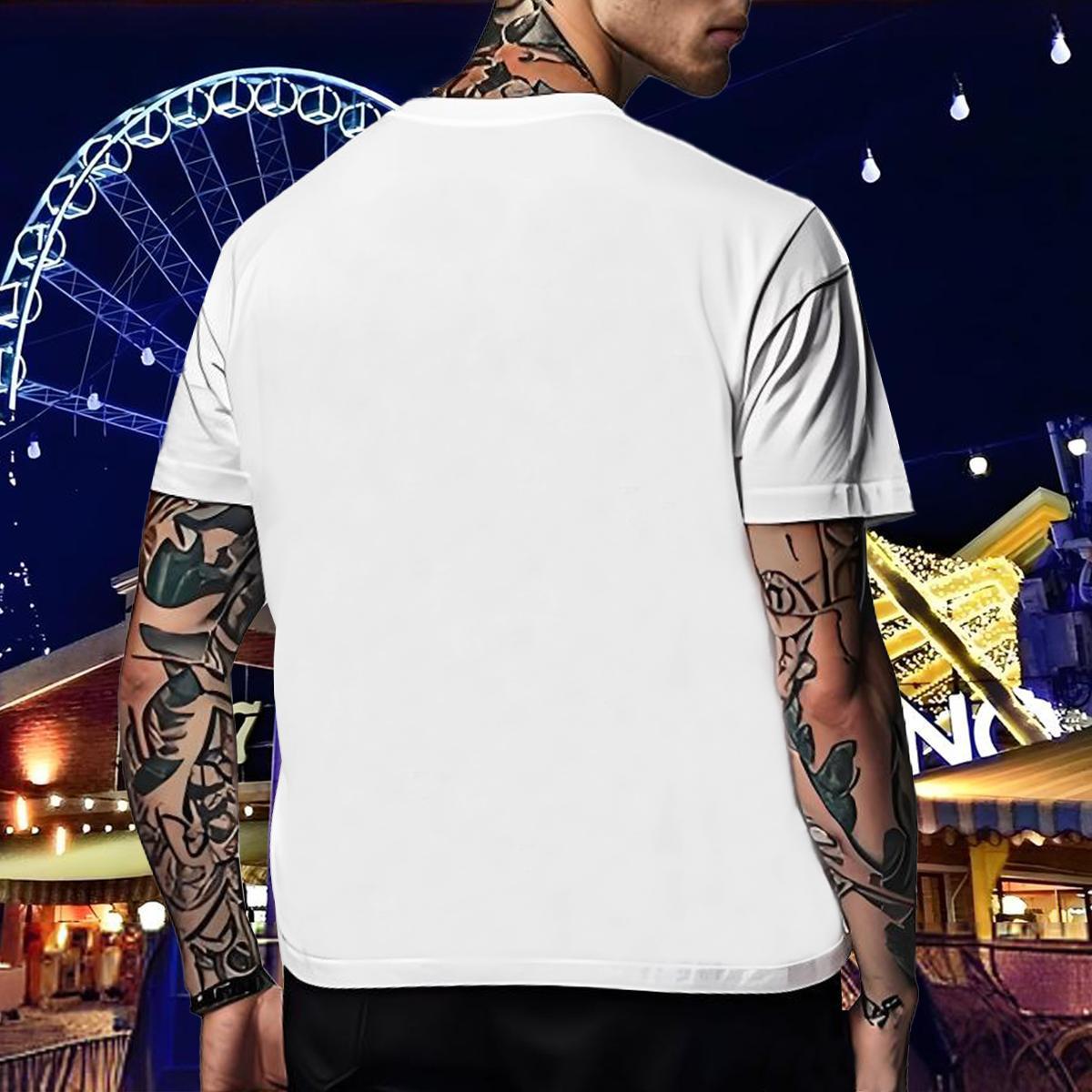 New Designer Men Tshirts cute Sport 230g Pure Cotton Polos Round Neck Short Sleeve Unisex Men T Shirts Customized Print