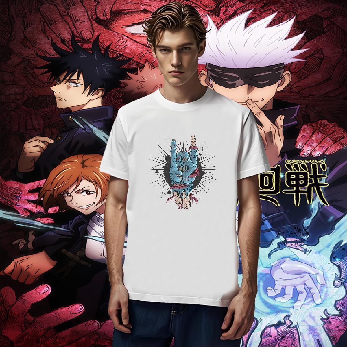 Comfortable T-Shirts for Men hand O-Neck Short Sleeve Outdoor DIY Printed 230g Pure Cotton Tshirt for Man Woman Classic Tees Shirts