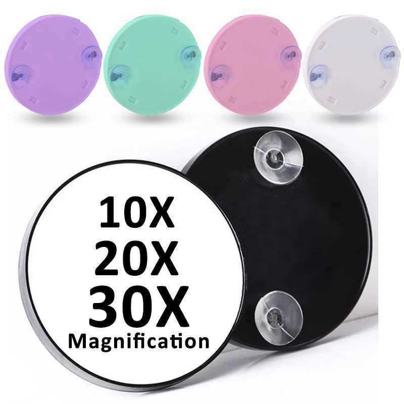 10x20x30x Times Magnification Mirror With Suction Cup Blackhead Magnifying Remove Acne Pore Skin Tool For Bathroom Makeup Mirror Y240819