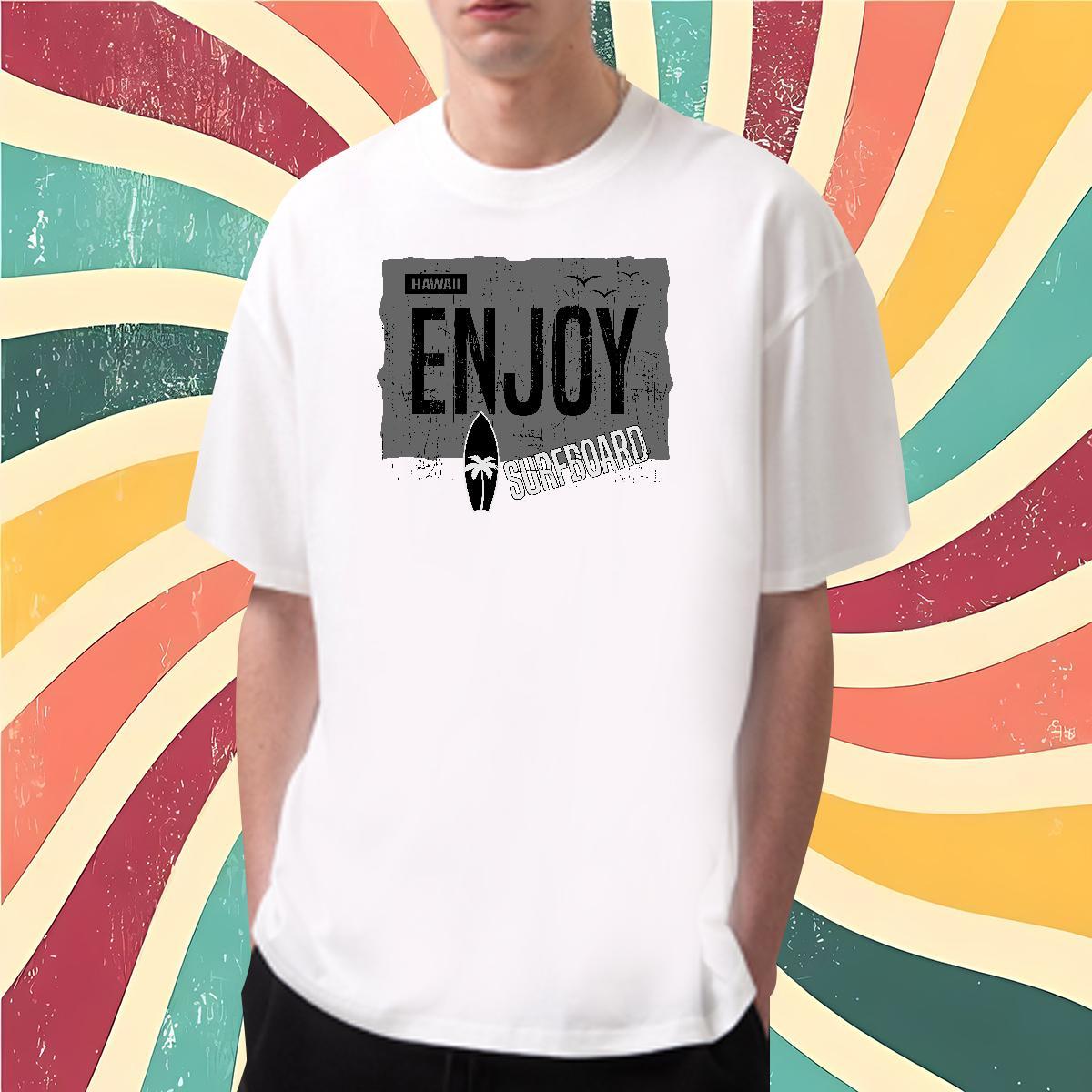 Cool stakeboarding 230g 100% Cotton Men Clothes T-Shirt Spring Summer O Neck Short Sleeves T Shirts Men DIY Custom Print Oversized Polos