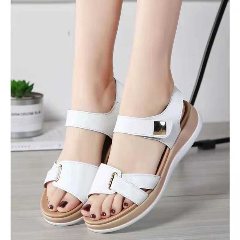 2024 Summer New Women Sandals chunky heels Wedge Hemp Rope Wedge Peep Toe Beach Womens Sandals Rubber Sole Womens Strap Shoes CL240806
