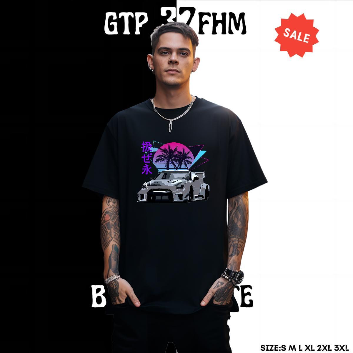 Cool Tshirt for Man Woman Daily Wear 230g Cotton Oversized Breathable Short Sleeve car Men T Shirts 2024 DIY Tee Shirt