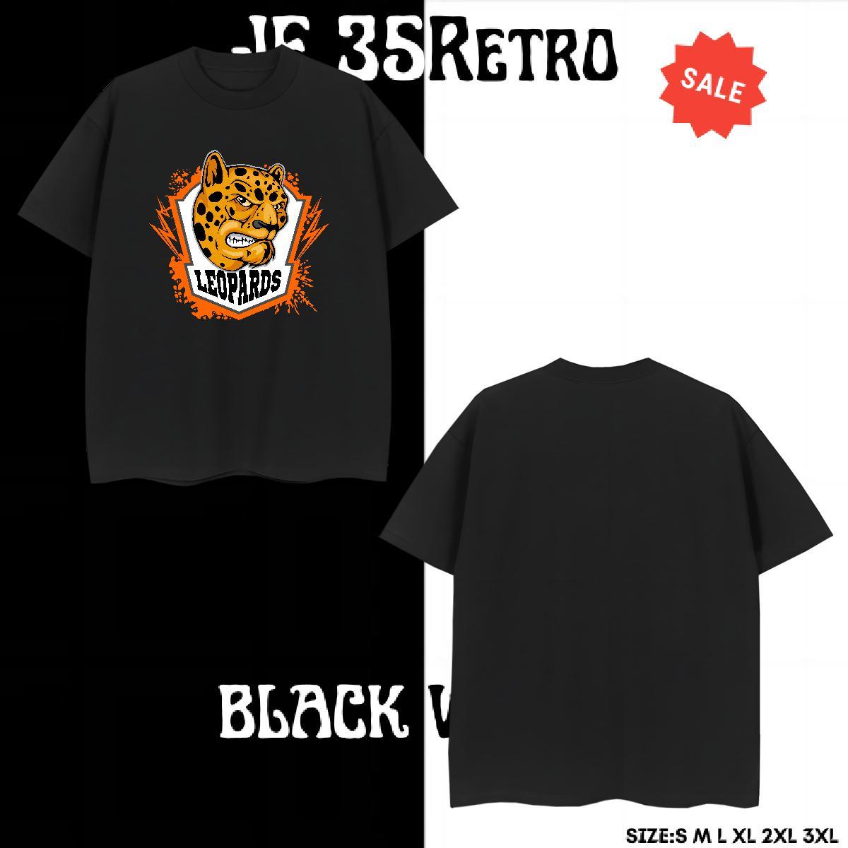 Free Shipping T Shirts Men leopard Breathable Daily Outfit Customized Print 230g Cotton Couples T Shirts 2024 Clothes