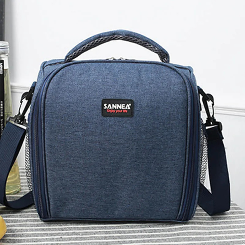 Mini Waterproof Picnic Bag Camping Storage Lunch Handbag Portable Thermal Folding Backpack Isothermal Insulation Cool Stuff Box 240819