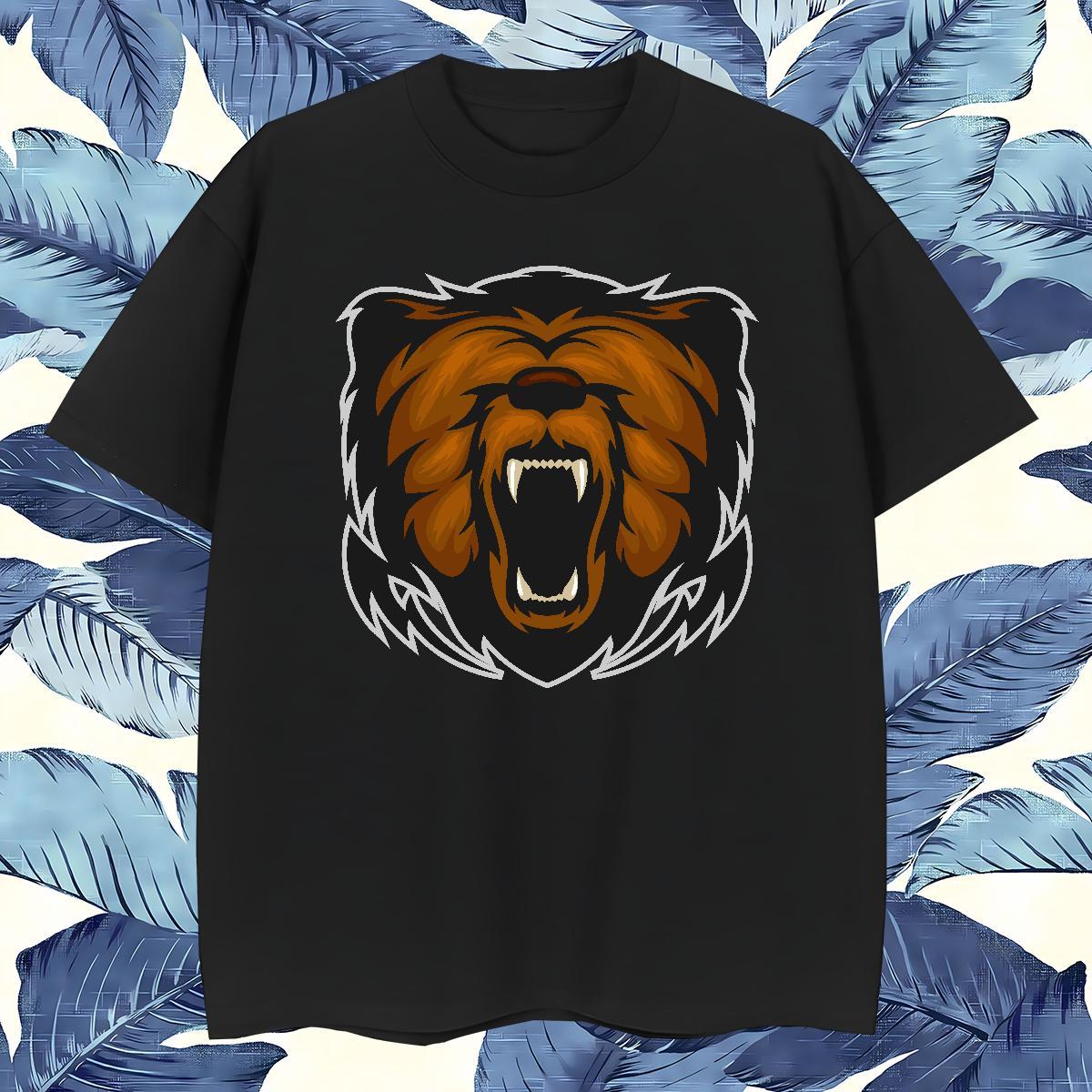 Casual New Couples T Shirts lion Street 230g Pure Cotton Wear Breathable Short Sleeve Wholesale T-Shirts Customized