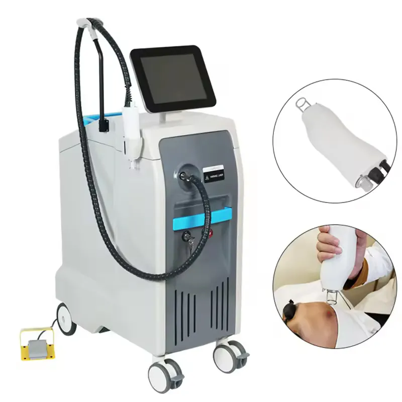 Strong Power 3500W Dual Laser Wavelength Skin Treatment Machine Tattoo/Hair Removal Picosecond Professional Beauty Equipment