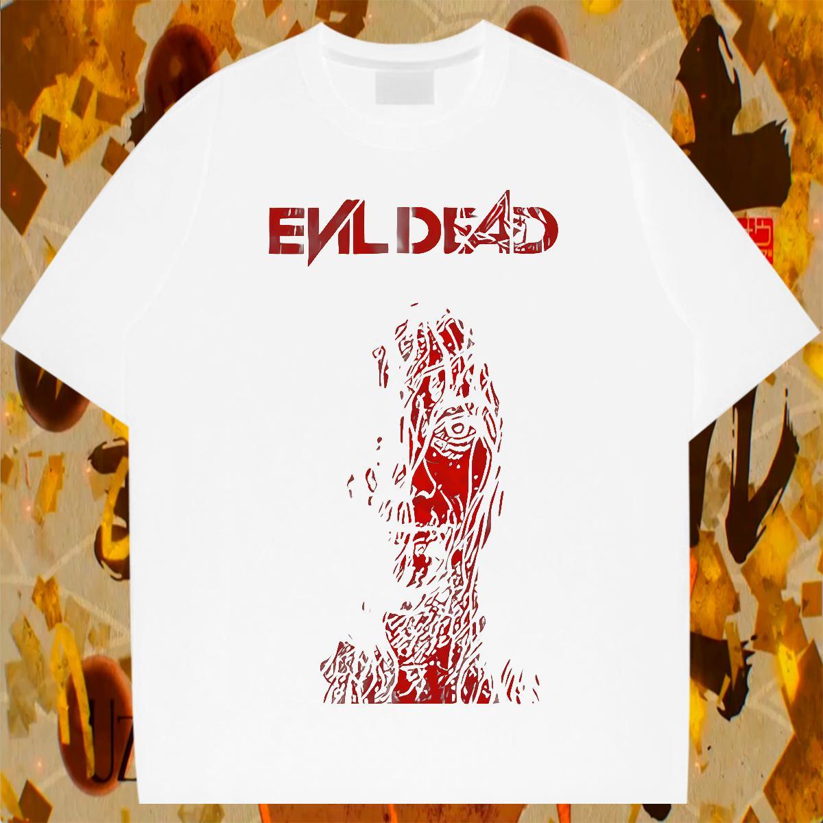 Fashion Design scary Couples T Shirts 230g Pure Cotton T shirt Customized Hip Hop Street Short Sleeve Soft Cool Design Clothings