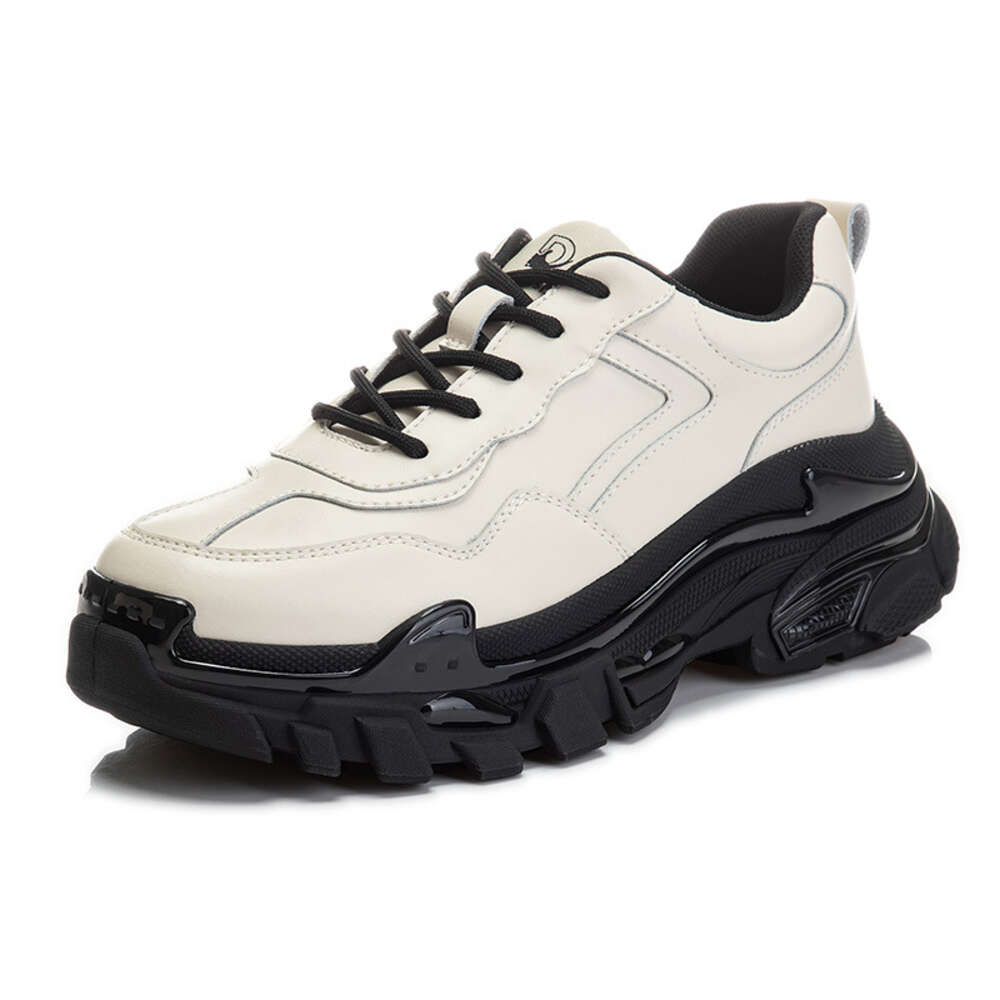 Ddmysports Sports In The Autumn Of New Casual Dad Women Versatile Running And Sports Genuine Leather Shoes For Trend OUTDOOR