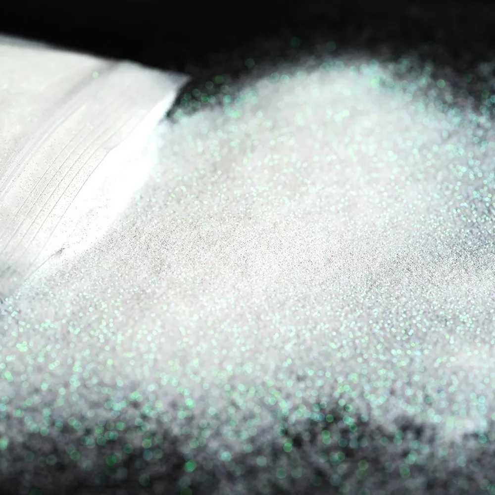 50g Shiny Nail Glitter Sugar Powder Laser Holographic Pigment Dust 0.05/0.1/0.2mm Iridescent Fine Glitter Nail Polish DecorationXJ240815