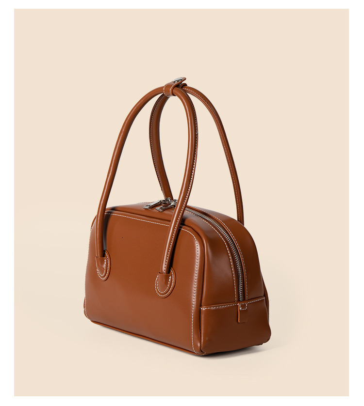 2024 New Luxury Boston Women, Exquisite High end, Small and Popular Handheld Bag for Women at Work