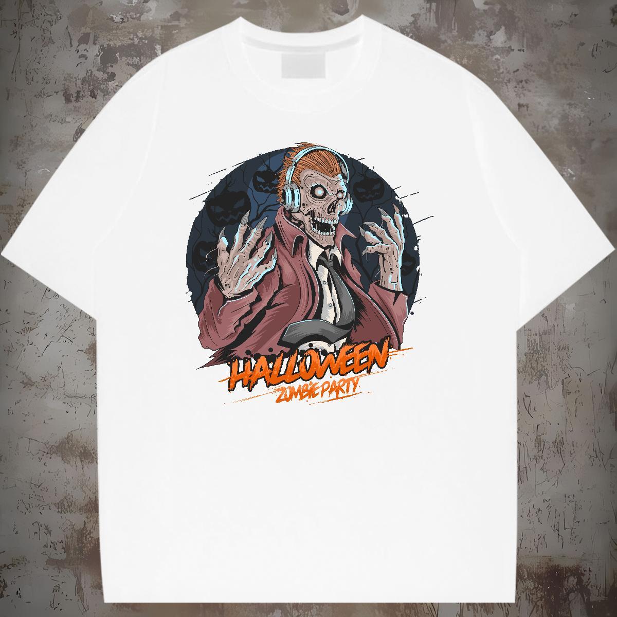 TOP Quality Mens T Shirts skull Breathable Soft Beach DIY Logo Oversized 230g 100% Cotton Couples T Shirts Fashion Design Tshirts
