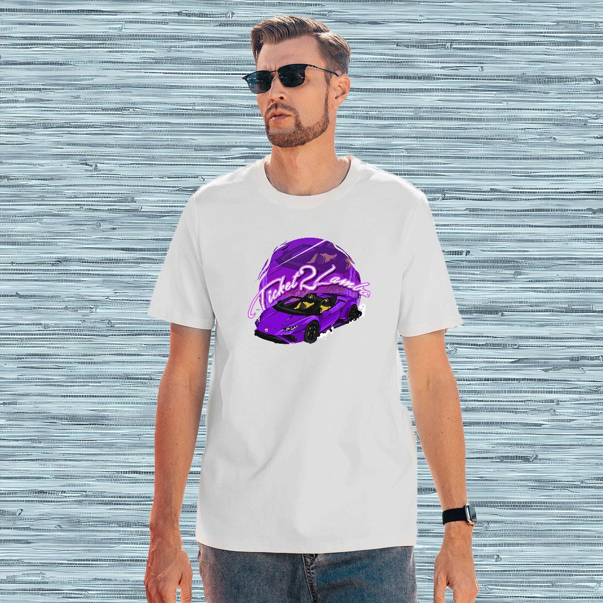 Free Shipping car T Shirts Men Spring Summer Tshirts 100% Cotton 230g Casual New Breathable Short Sleeve Graphic Tops Tees