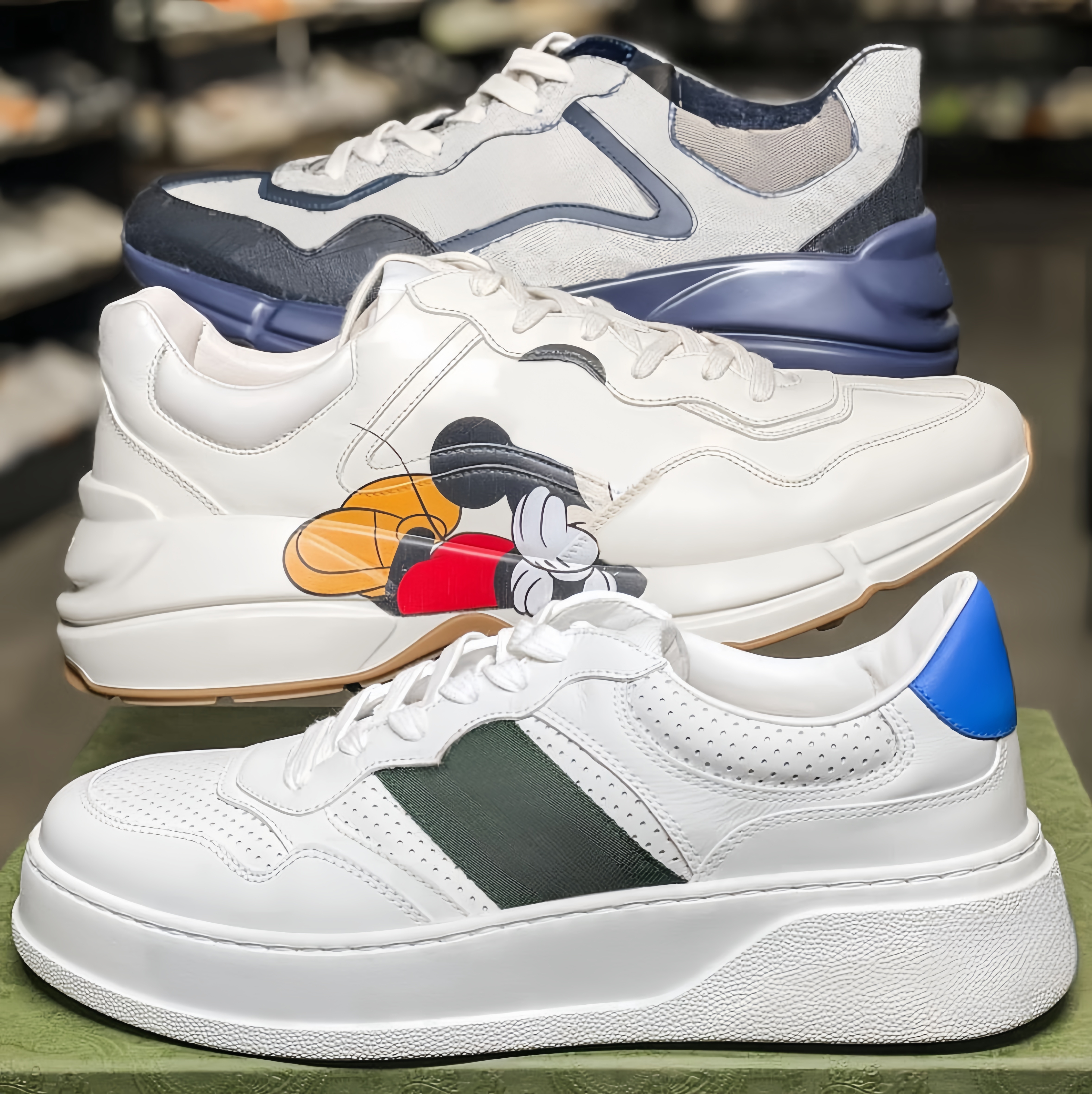 Luxury men sport run dad shoes Designer man Spring and Fall Casual shoe basketball sneaker woman trainer tennis shoe Outdoor travel espadrille wo