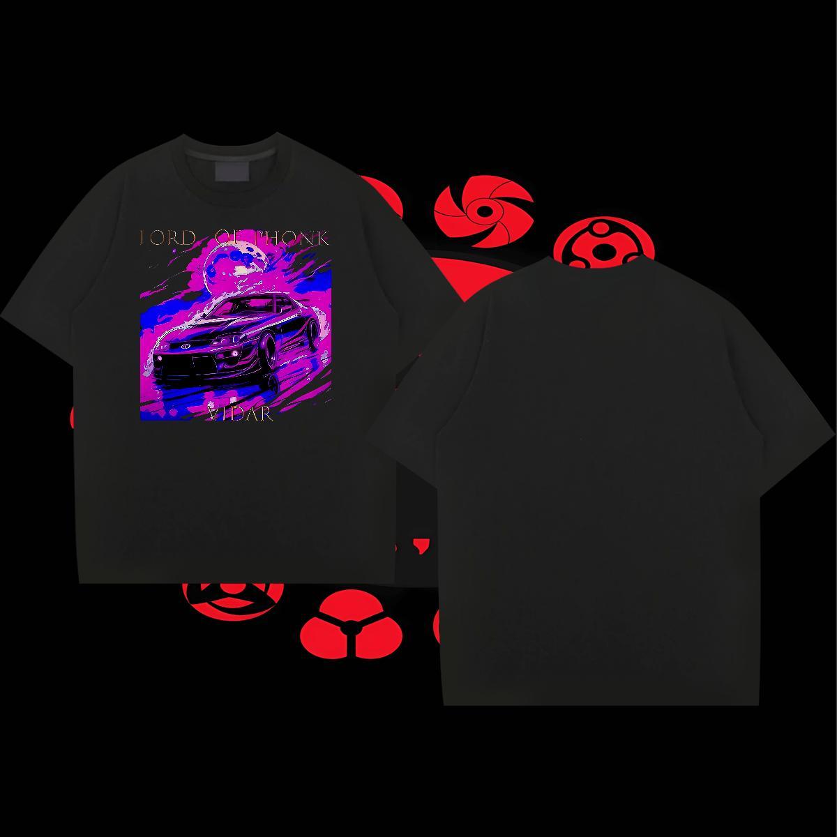 Unisex Tshirts Anime Printing Street 230g Pure Cotton DIY Printed Breathable Short Sleeve beach T Shirts Men Wholesale Tops Tees