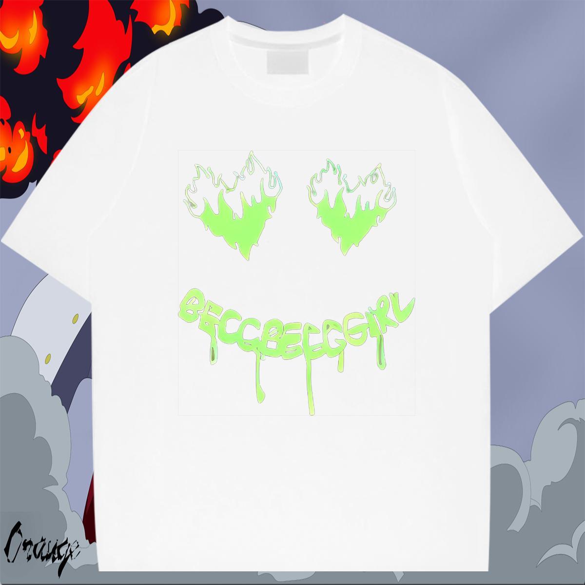 TOP Quality Tshirts Casual 230g 100% Cotton Custom Printed O Neck Short Sleeves letter T-Shirts 2024 Designer Tops Shirt