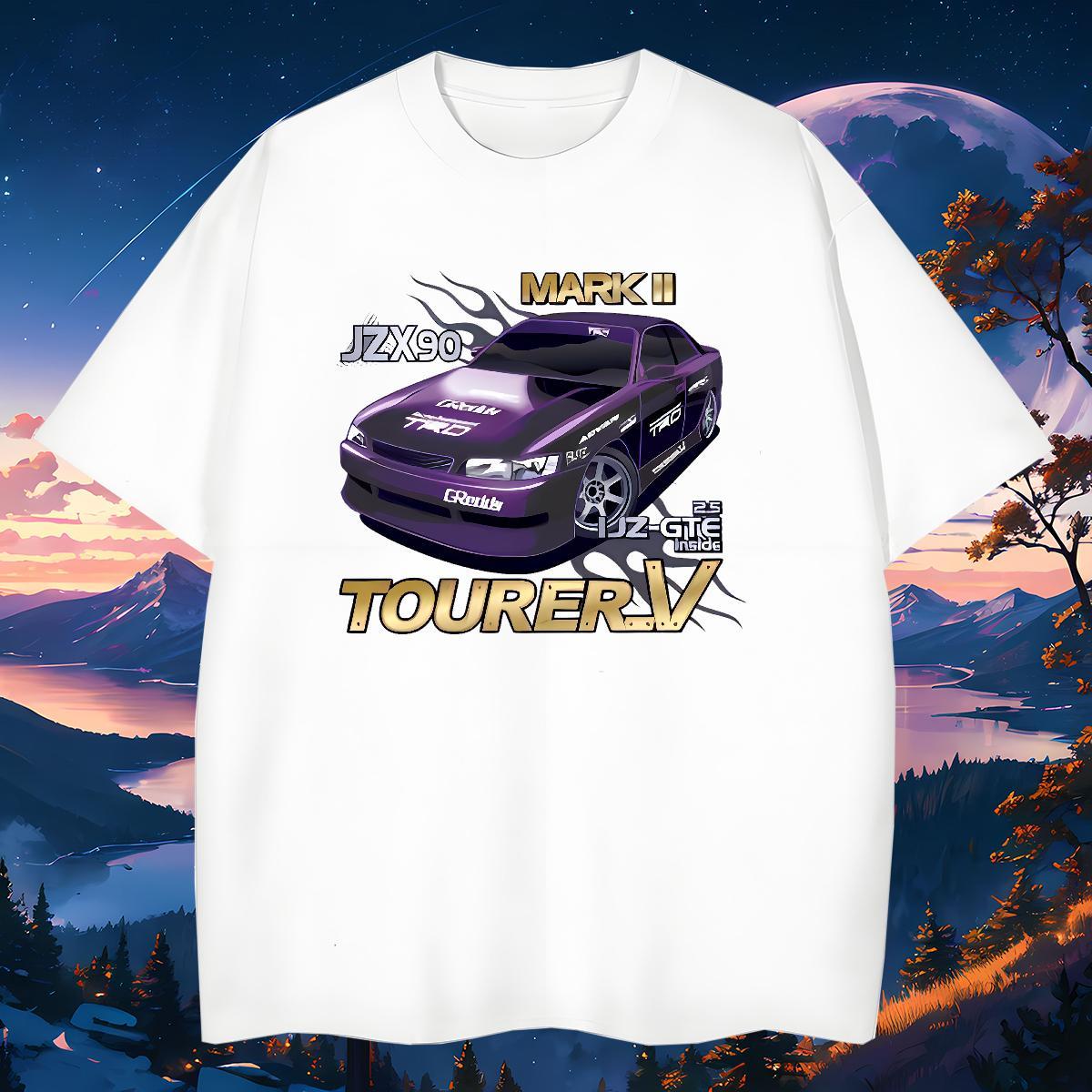 Wholesale beach 230g Cotton Men Tshirts Hip Hop Street Crew Neck Breathable T Shirts Men Designer Anime Polos