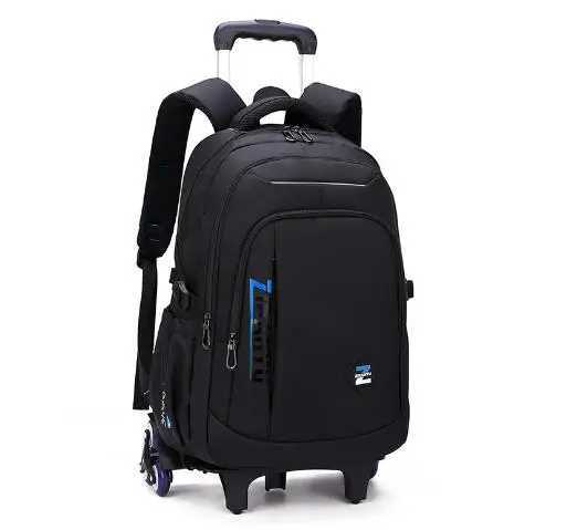 kids School Wheeled Backpack bag boys School Trolley Bag for primary school Wheeled bag for teenagers School travel trolley bag Y240820