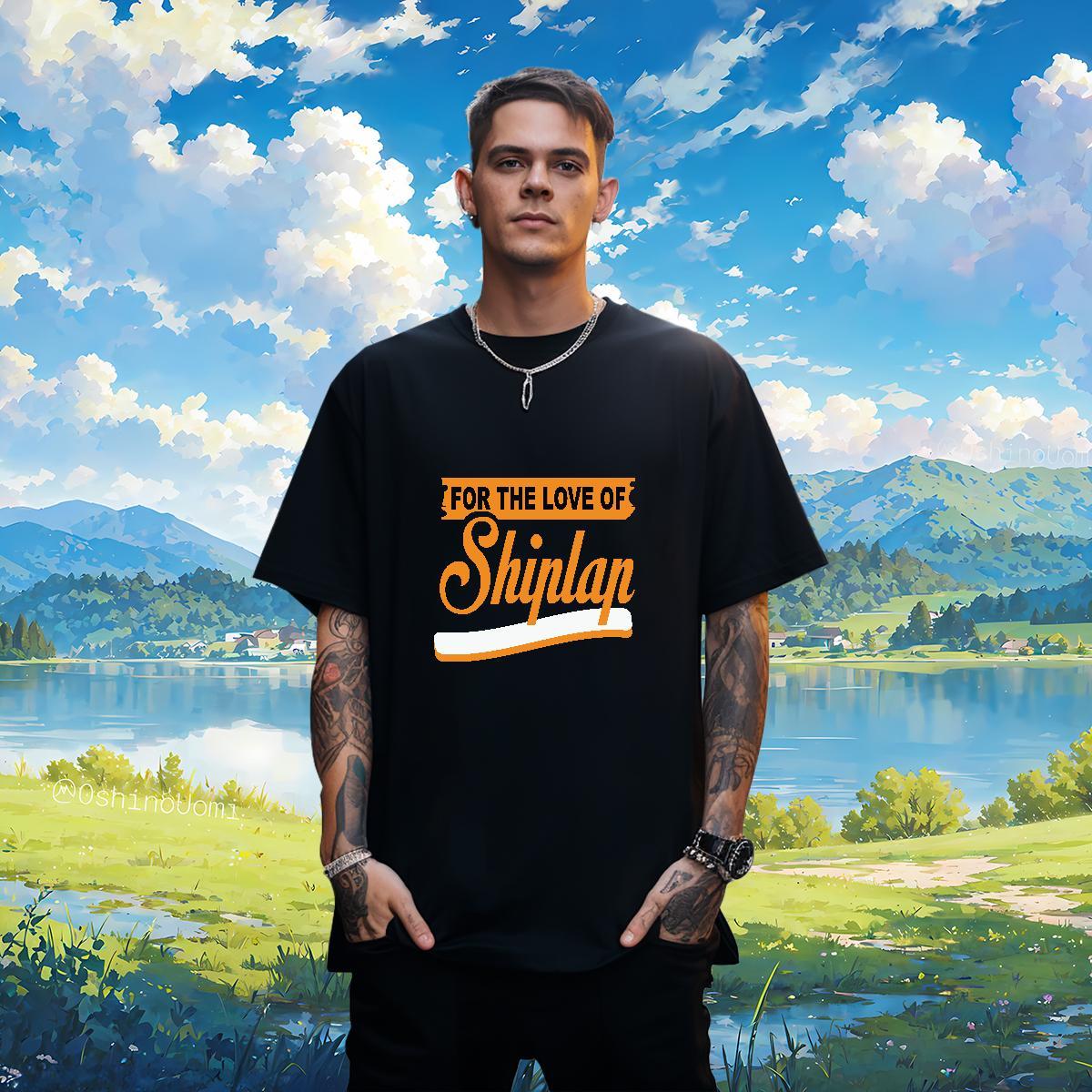 Classic For The Love 230g Pure Cotton Men Tees Casual Daily Wear Short Sleeve Soft T-Shirts Customized Graphic Tops