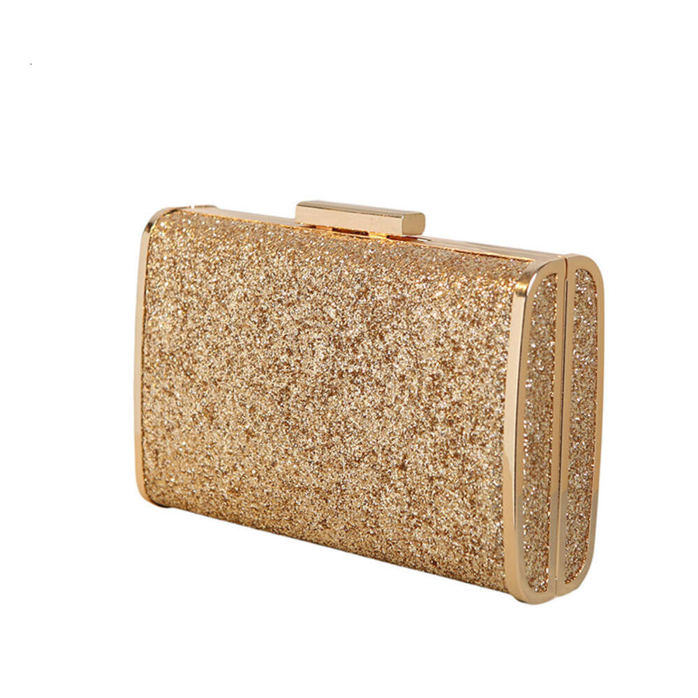2023 New Fashion Shining Chain Crossarm Small Square Bag Banquet Dress Bridesmaid Handbag Women