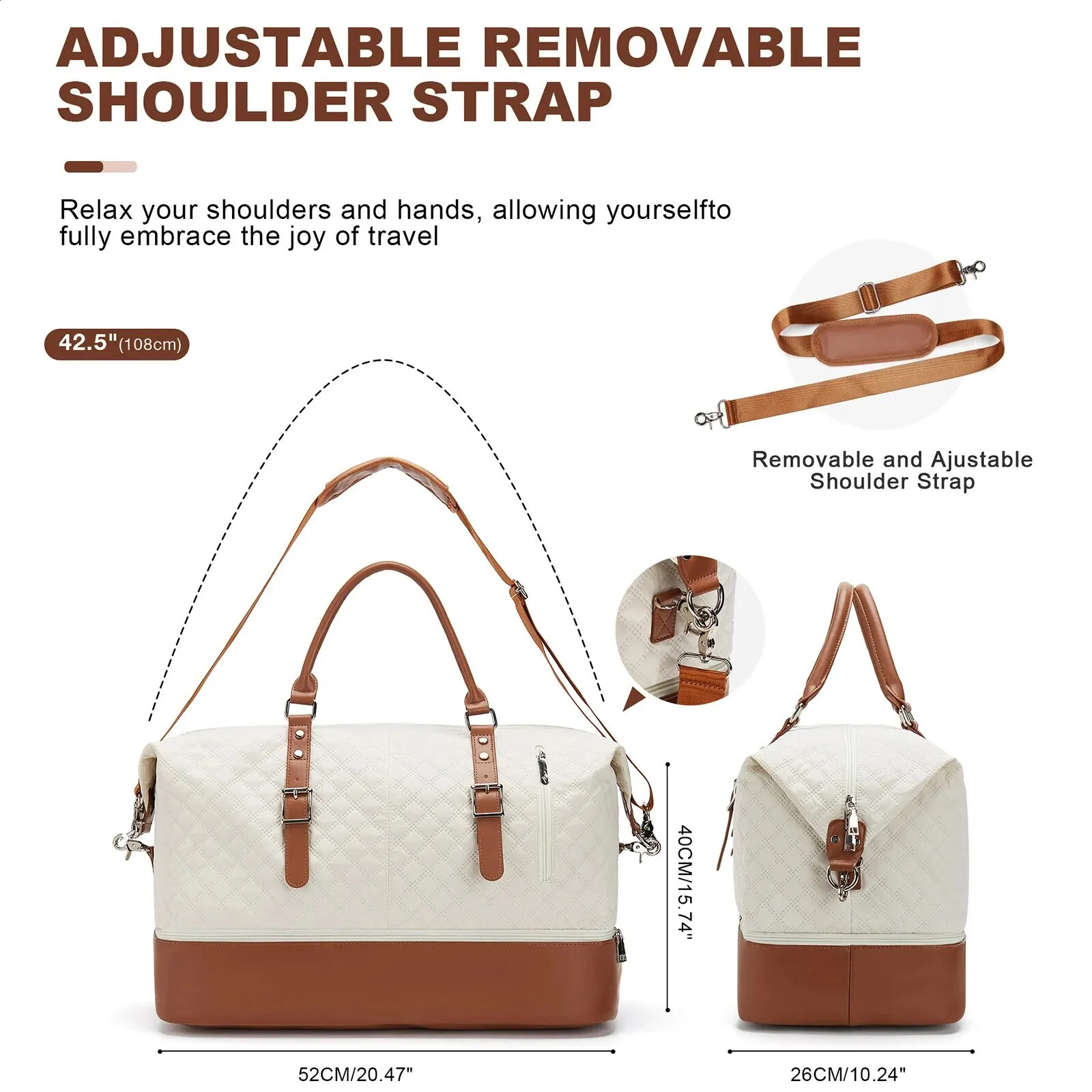 Likros Travel Bag Weekender Bags for Women Boston Handbag Large Tote Duffle Hospital Labor and Delivery 240819ZYl