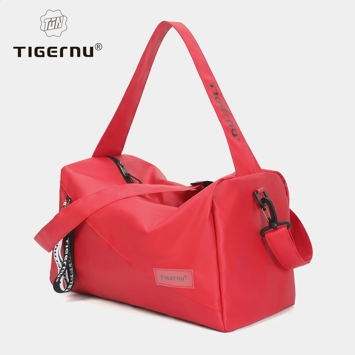 Tigernu Sports Gym Bag FemaleTravel Duffel HandBags Fitness Bag With Shoes Compartment for Women Light Weight S Trip Bag 240819