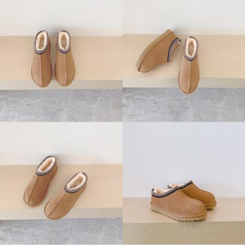 designer sandals Slippers Tasman Tazz Ultra Annual Boots Snow Boot Platform Women Men Fur Dermis Thick Chestnut Sand Mustard Seed Beige Australian Winter Ankle