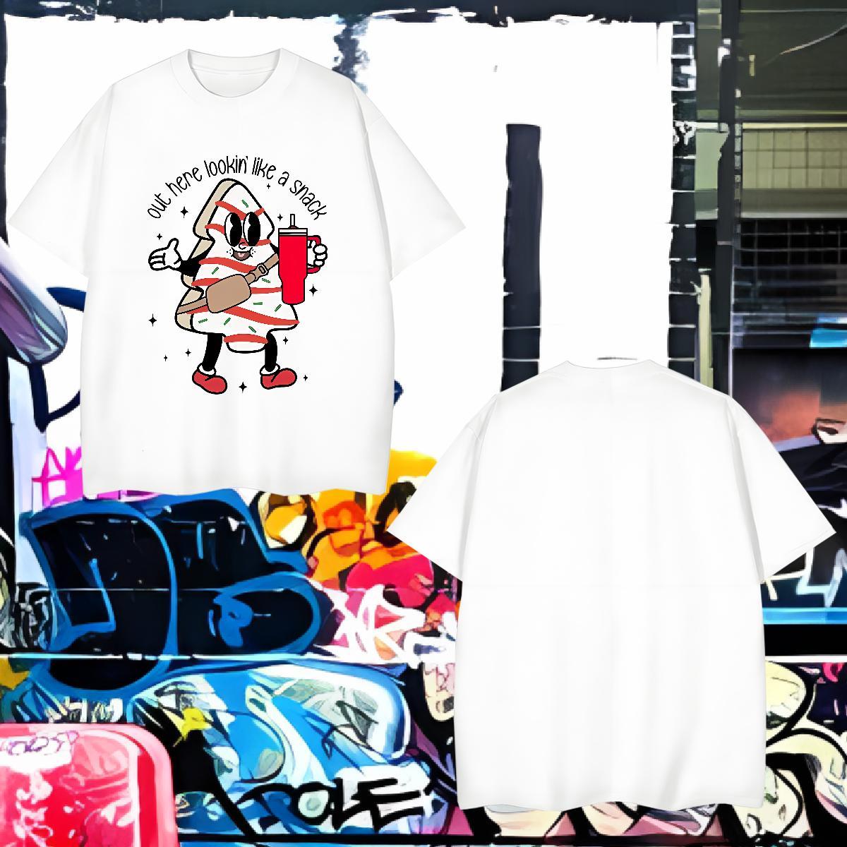 Men T Shirts 230g Cotton cartoon Spring Summer Breathable Short Sleeve DIY Anime Men Tshirts Fashion TOP Quality Clothings