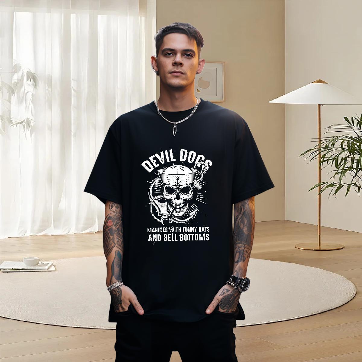 Designer Tshirts Daily Wear 100% Cotton 230g Floral Print Breathable Short Sleeve letter Mens T Shirts Free Shipping Tops Tees