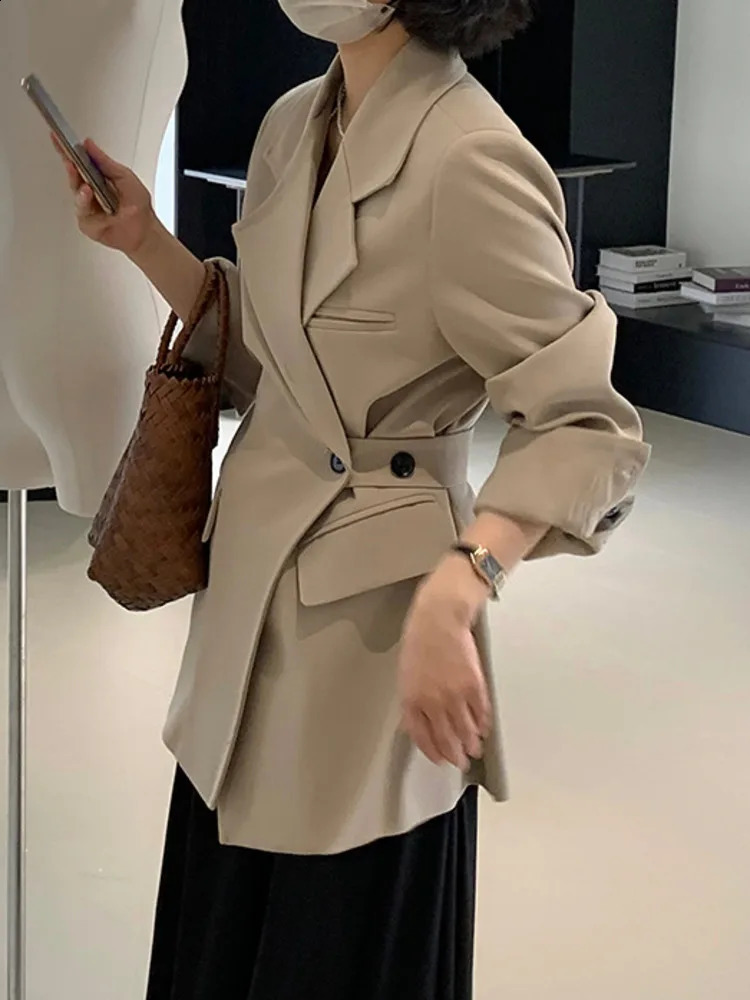 Womens Solid Long Sleeve Office Jacket Fashion Spring 26D8947 240819