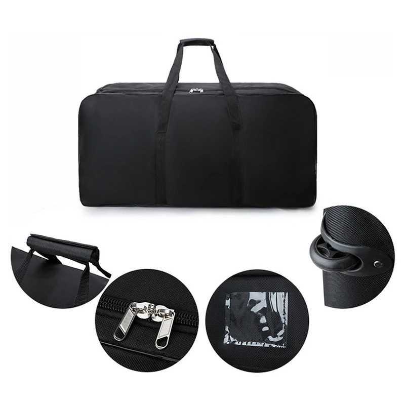 Foldable Wheel Bags Luggages Storage Bag with Wheels Large Capacity Carry On Luggage Carrier Expandable Trolley Suitcase CL240820