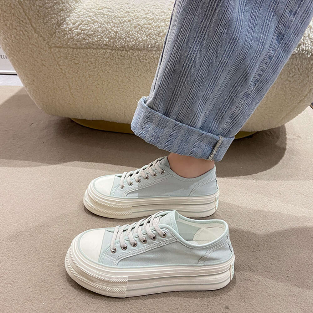 Ddmysports Instagram Korean Canvas Summer New Versatile Student Breathable Thick Sole Board Casual Shoes Women S TP OUTDOOR
