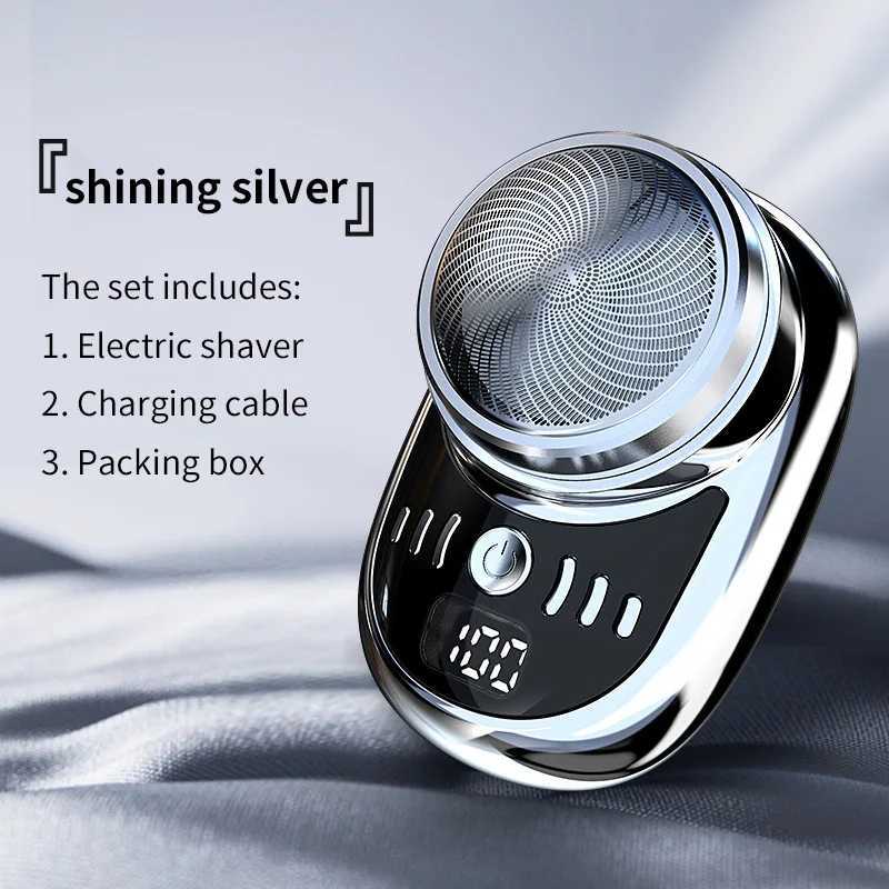 Mens mini shaver pocket size portable electric shaver charging shaver Usb charging travel shaver cordless shaver W240819