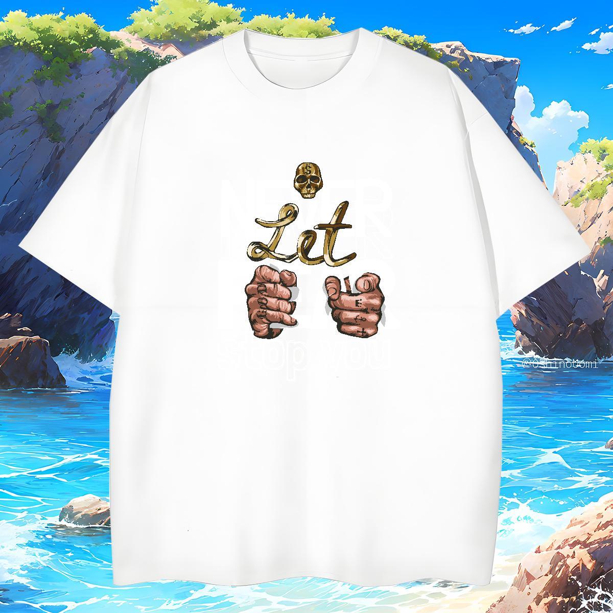 Man T Shirts 230g Cotton hand- High Street Hip Hop Short Sleeve Soft Asian Size Men Tshirts Fashion Comfortable Clothes
