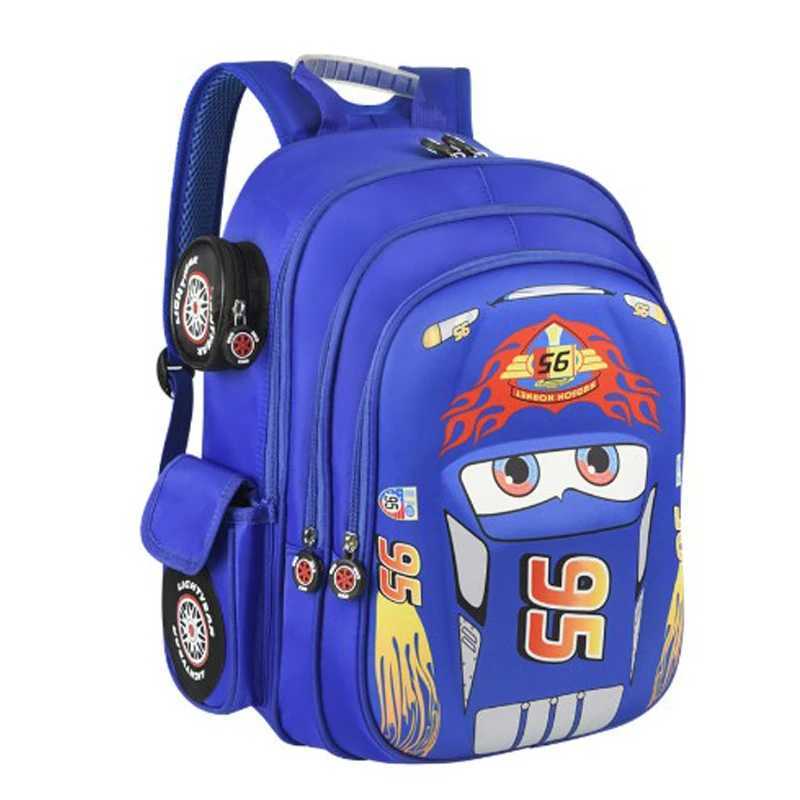 Children Cartoon 3D Car School Bags Boys Girls Primary School Backpack Kids Kindergarten Backpack Schoolbags Mochila Infantil Y240820