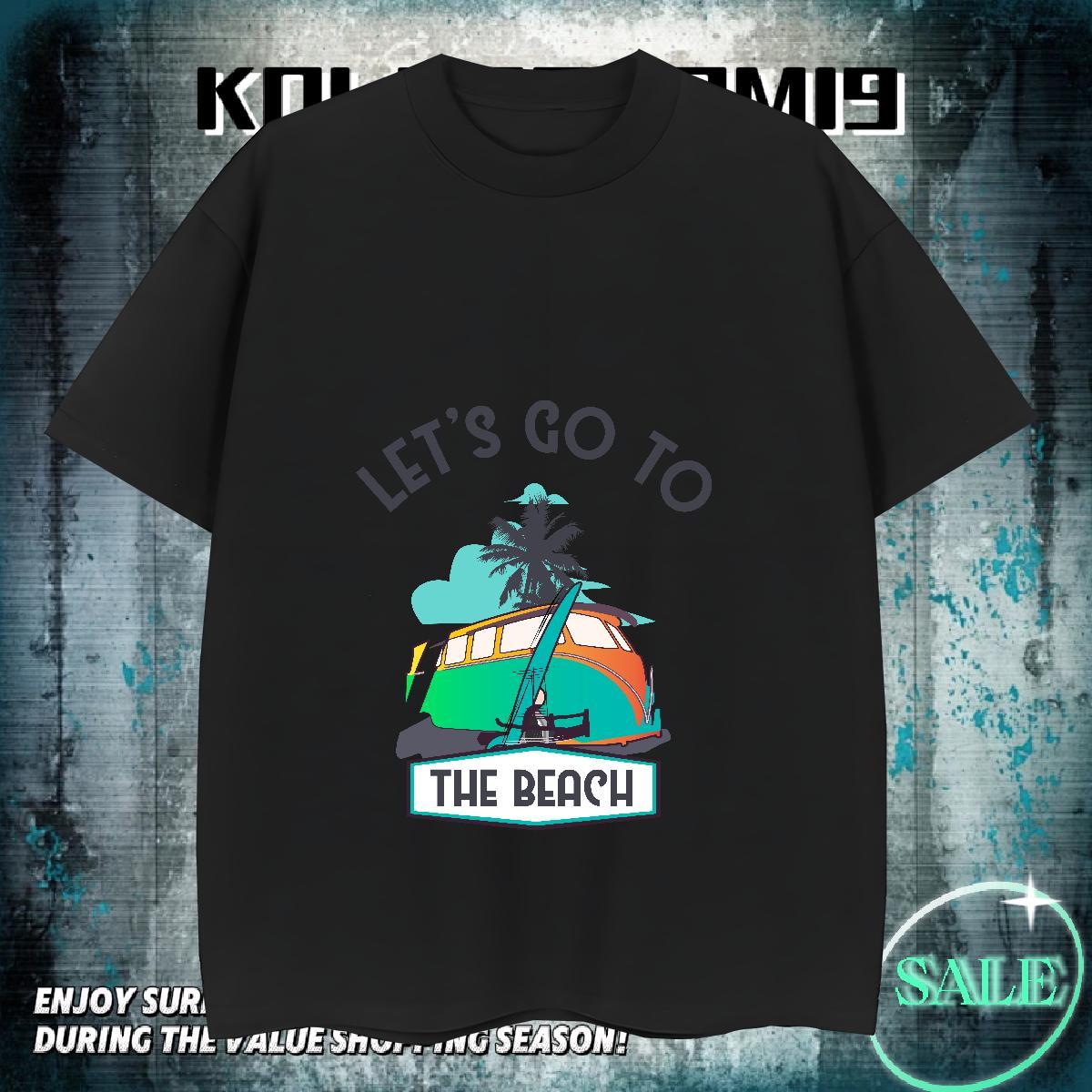 High Quality Couples T Shirts Sports Casual 230g 100% Cotton Floral Print Round Neck Short Sleeve beach T Shirts Men New Designer Clothings
