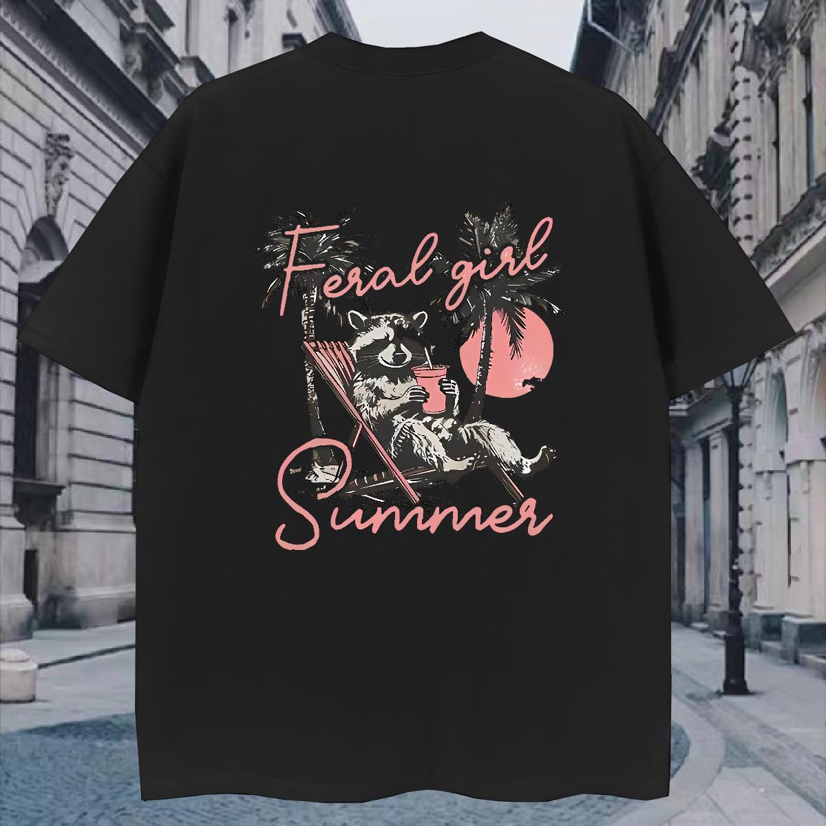 T Shirts Men 230g 100% Cotton palm Daily Outfit Short Sleeve Soft Custom Printing Men Tshirts DIY Customized Unisex Clothes