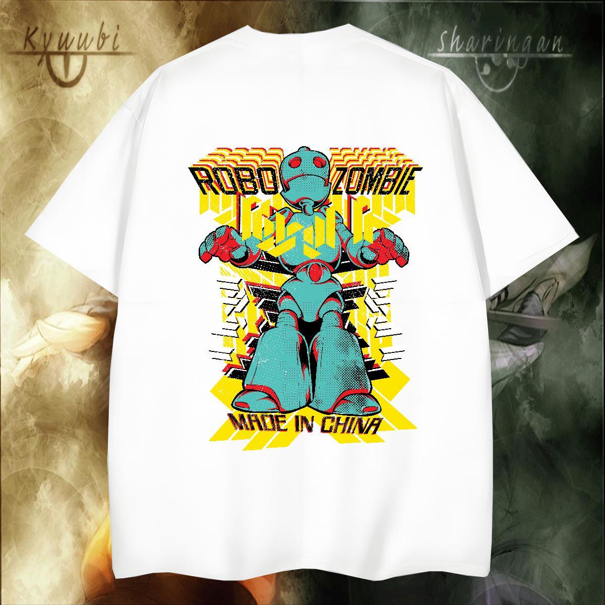 Soft Men Tops Tees Spring Summer 100% Cotton 230g Black White O Neck Short Sleeves ET T-Shirts DIY Customized Tshirts