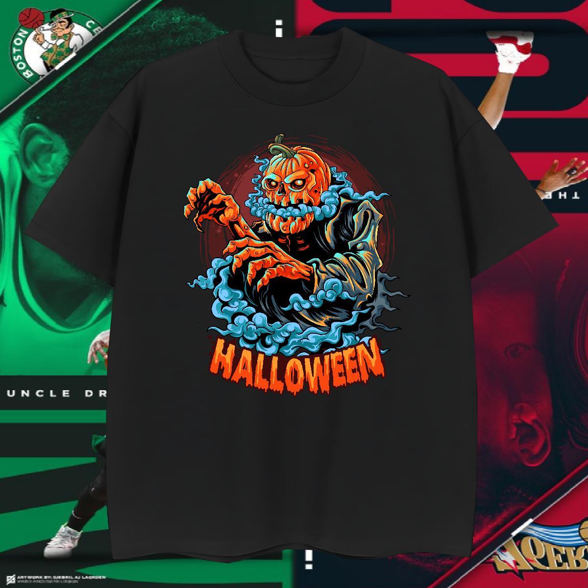 Cool T-Shirts pumpkin Breathable Soft Summer Casual DIY Logo Oversized 230g Cotton Couples T Shirts Classic Casual Tees Shirts