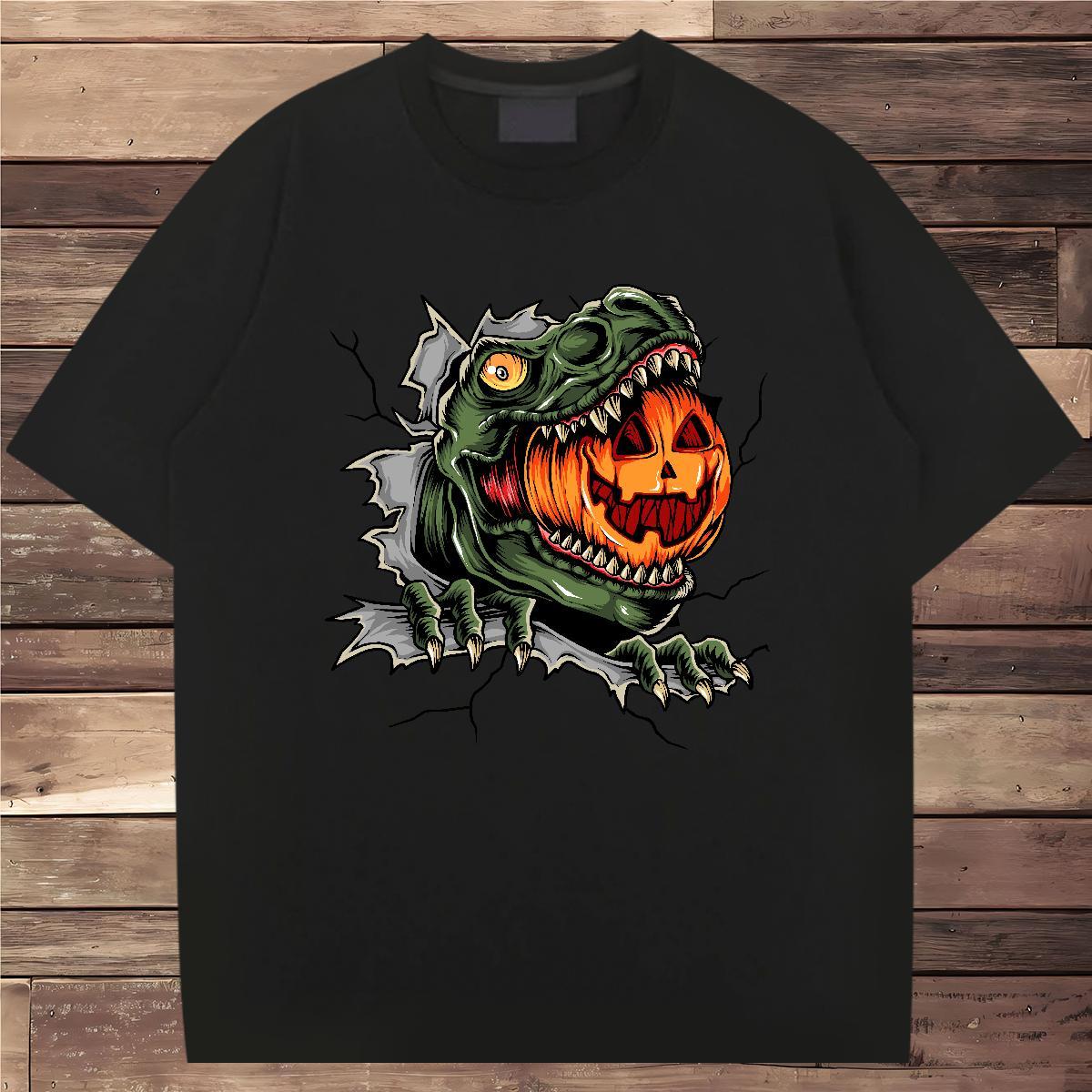 Brand T Shirt For Man crocodile Breathable Crew Neck Casual Daily Wear DIY Printed 230g 100% Cotton Men Tees Fashion Casual Tops Tees