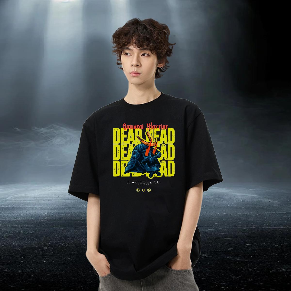 Popular Men Clothes T-Shirt Daily Wear 230g 100% Cotton Custom Print Plus Size Breathable Short Sleeve letter Men T Shirts Stylist Tee Shirt