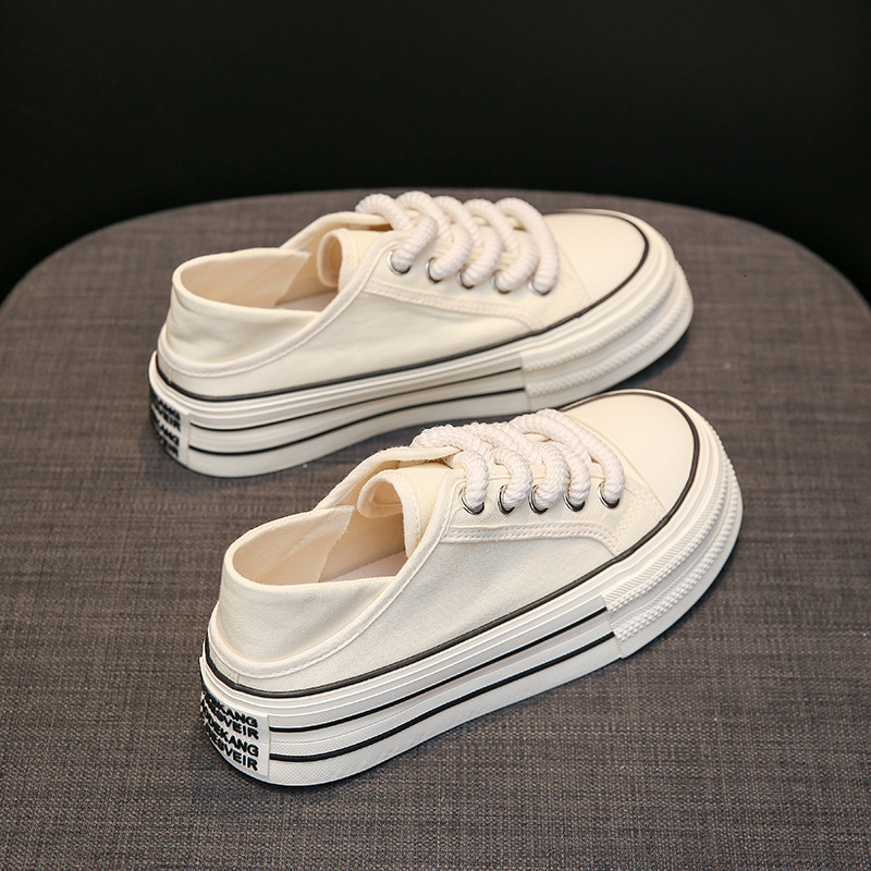 Ddmysports Instagram Korean Version Two In Canvas Summer New Versatile Student Running Board Casual Shoes For Women OUTDOOR