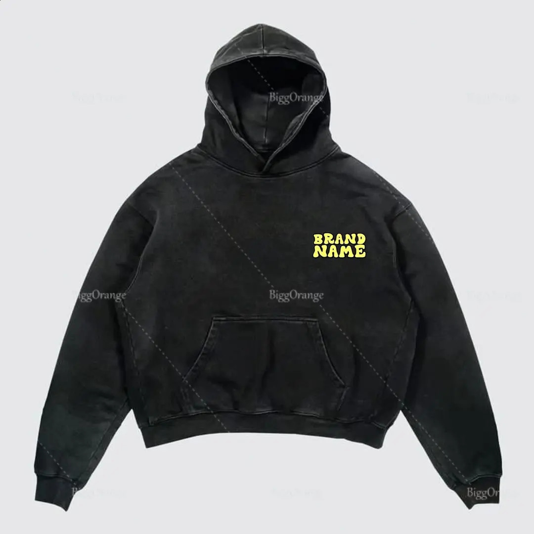 Oversized Letter Print Streetwear High Quality Zip Hoodie Vintage High Street Sweatshirt Goth Harajuku Jacket Y2k Hoodies Men 240819
