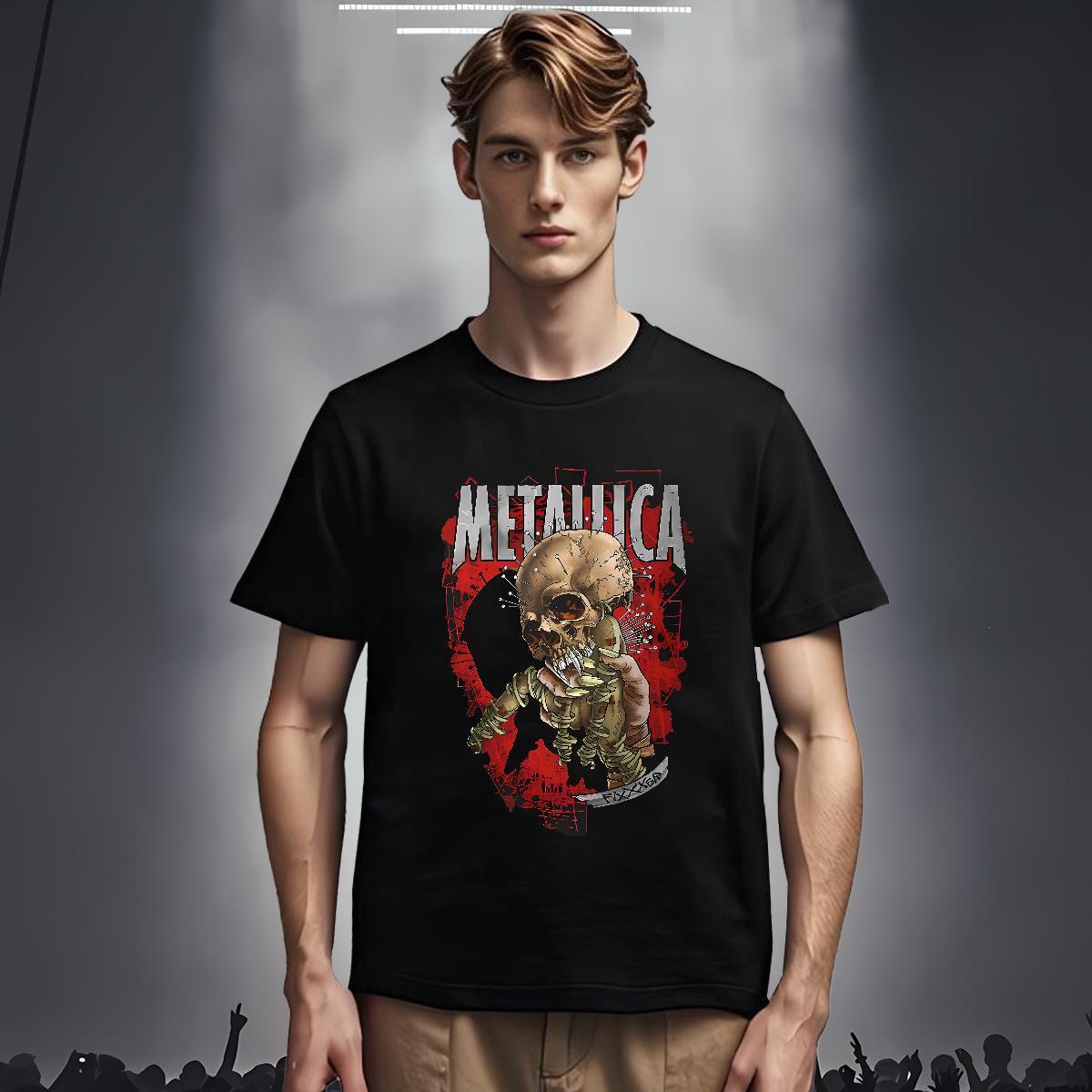 Mens T Shirts 230g Cotton scary Casual Beach Short Sleeve Soft Plus Size Custom Tshirts Fashion Cool Design Tees