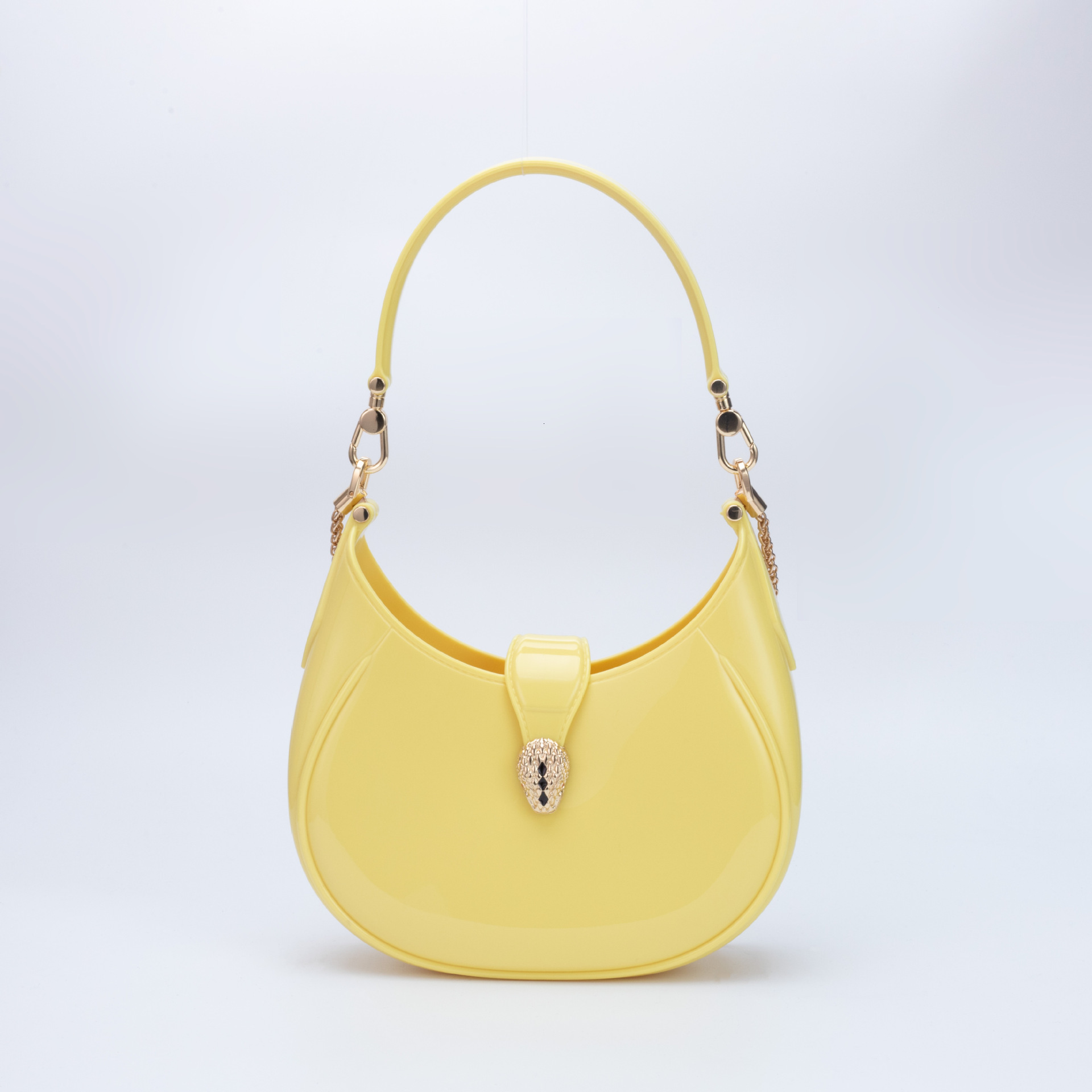PVC Barbie jelly fashionable versatile rubber sub bag, dirt resistant and easy to wash, summer women's diagonal cross bag