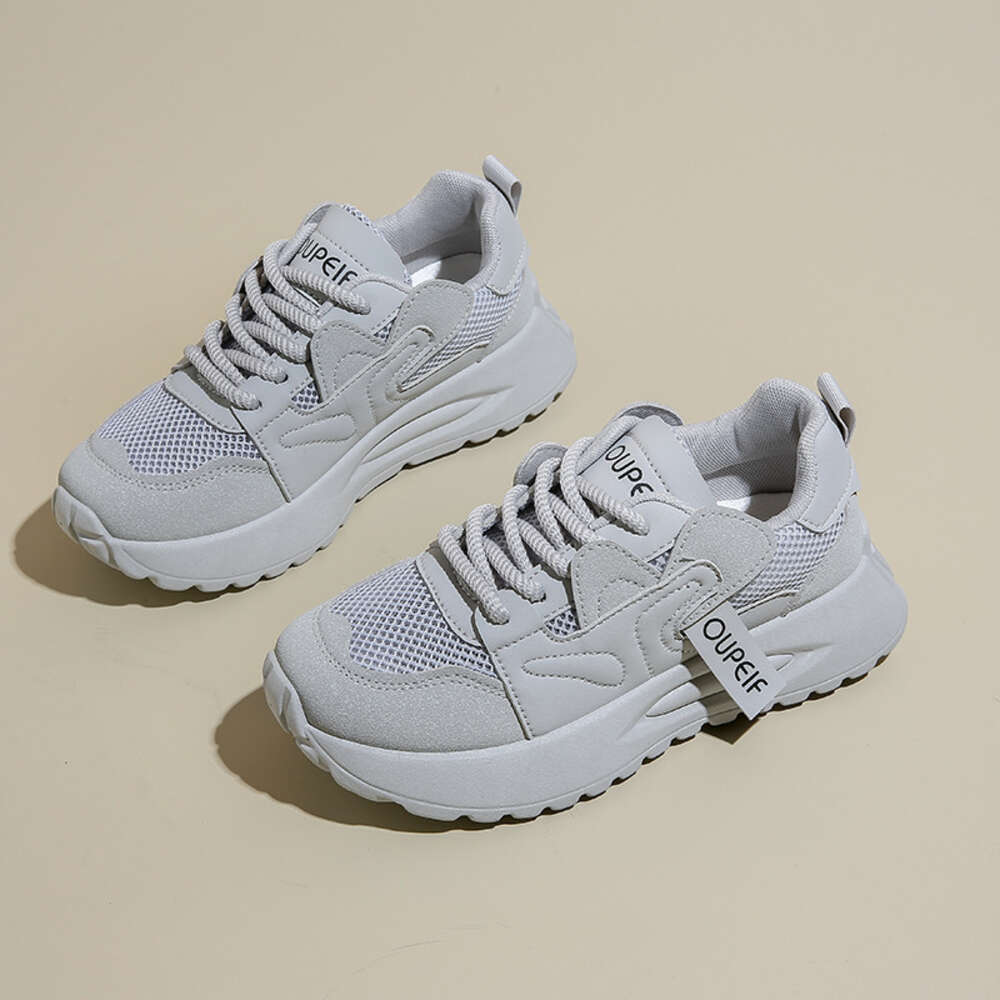 Ddmysports Summer New Korean Breathable Dad Instagram Student Casual Thick Sole Running Shoes Female XFG OUTDOOR