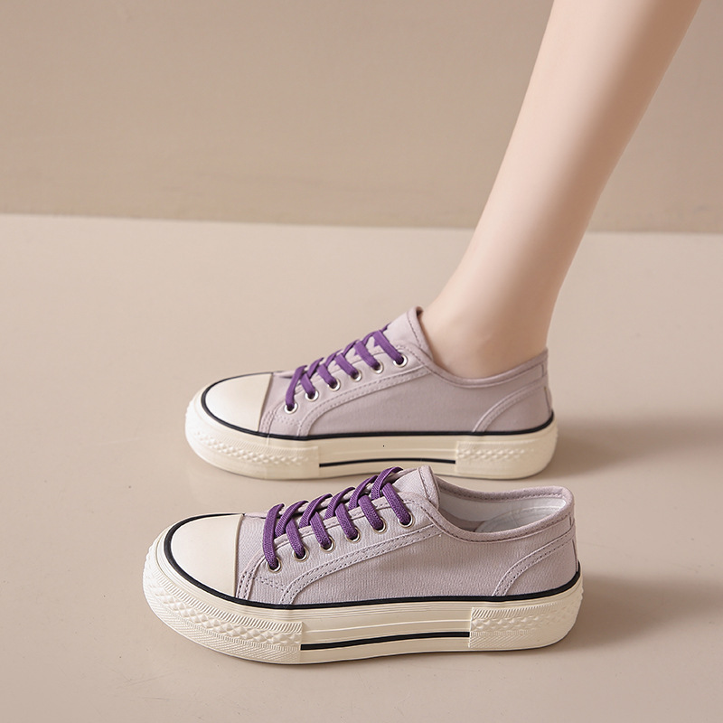 Ddmysports Korean Version Canvas For Women Summer New Versatile Student Breathable Running Board Casual Shoes S Trend OUTDOOR