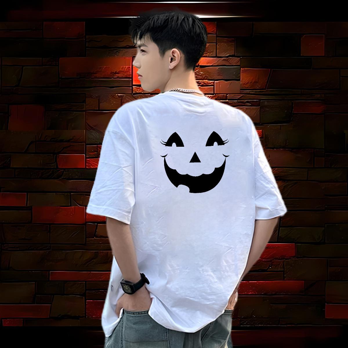 Designer Fashion Men Tops Tees monster Sport 230g 100% Cotton Tee Shirt Breathable Crew Neck Unisex T-Shirts for Men Graphic