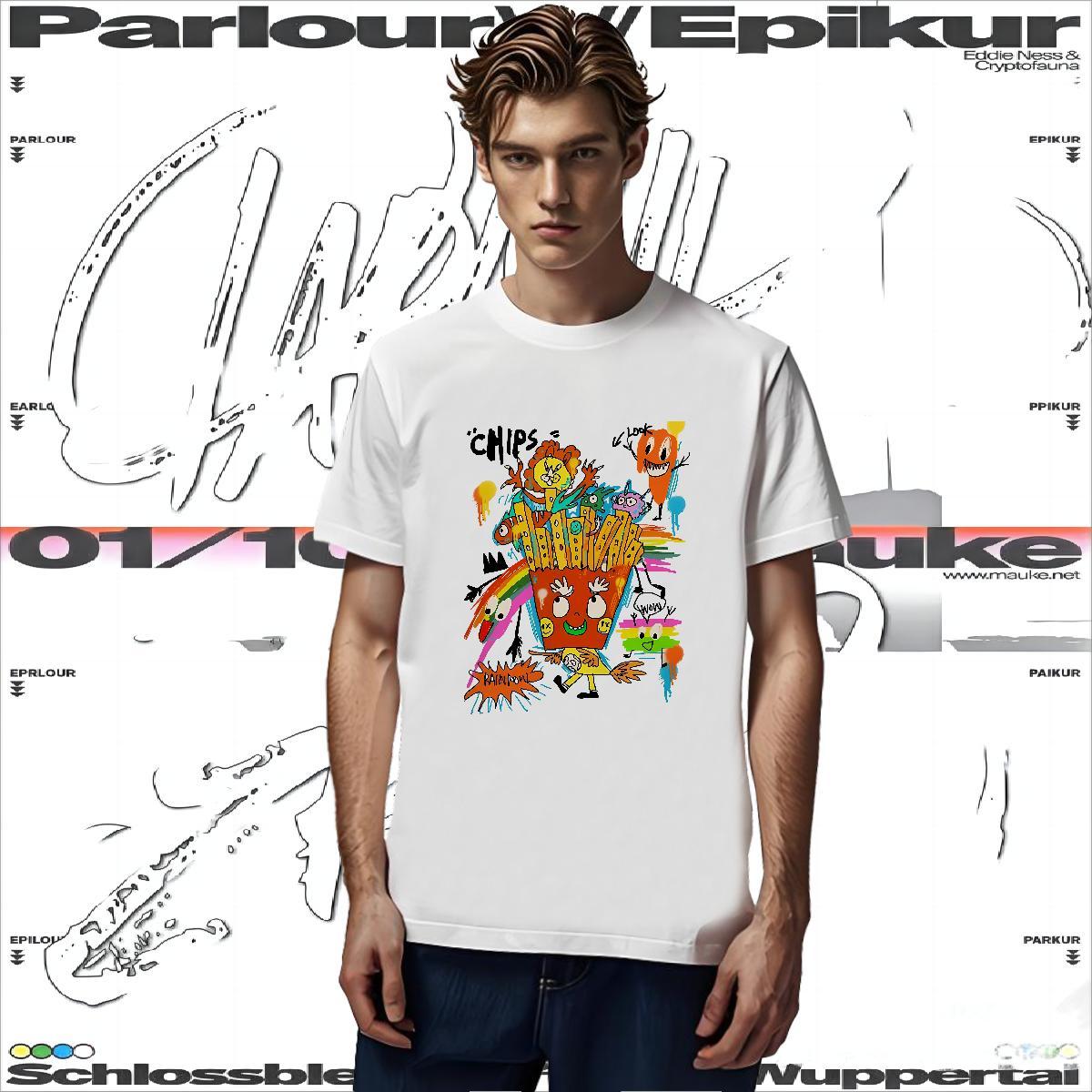 Mens T Shirts 230g Pure Cotton cartoon Casual Short Sleeve Soft Plus Size Cartoon Men Tshirts New Designer Brand Tops